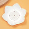 Lotus Design Silicone Soap Holder Simple Drain Soap Box For Seamless Bathroom Storage 8