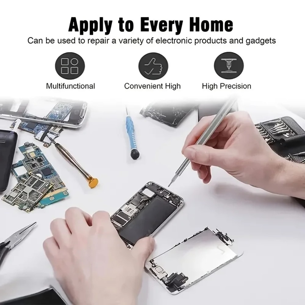 Magnetic Precision Screwdriver Set – Mini Pocket Repair Kit for Mobile Phones, PCs, and Cameras