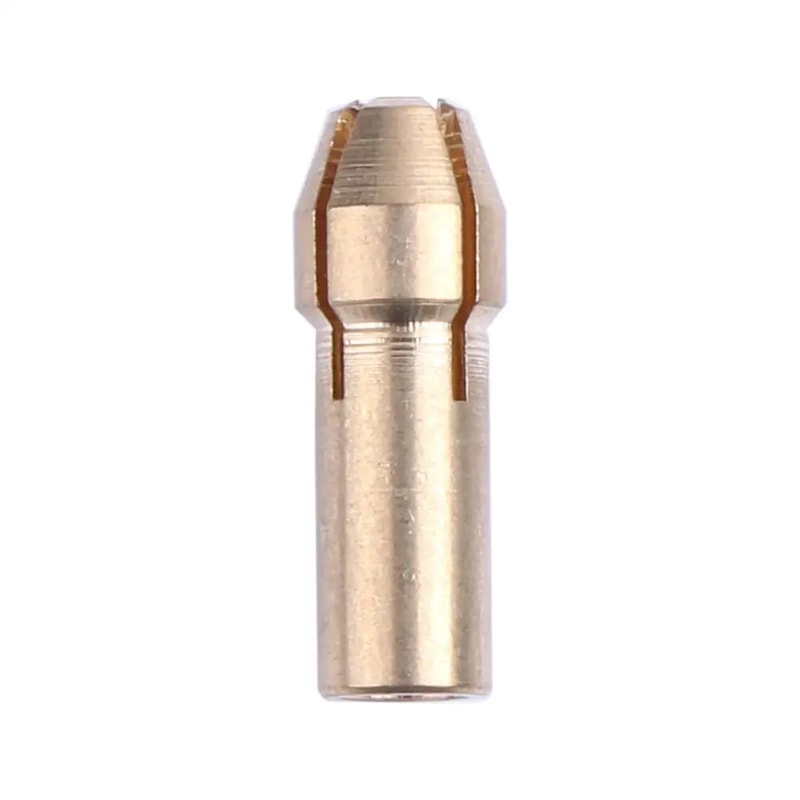 Piece Mini Drill Chuck Adapter Set for Dremel Micro Collet Brass for Power Rotary Tools