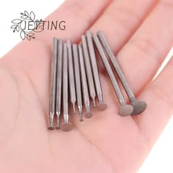 diamond grinding bits set, ultra-thin t head shank, jade carving & engraving tools