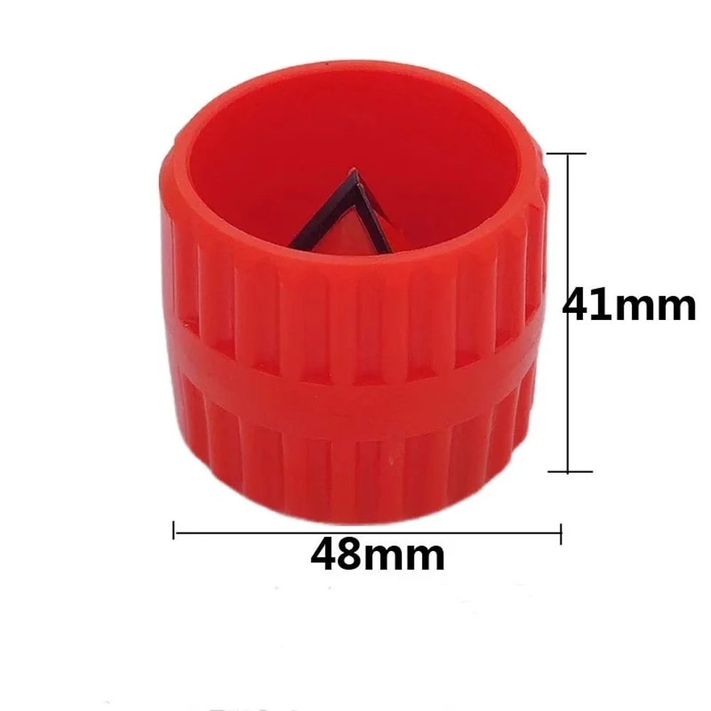 Heavy Duty Metal Tube Deburring Tool for Brass Pipe Chamfering, Burr Removal, and Tube Reaming – Durable Cleaning Tool