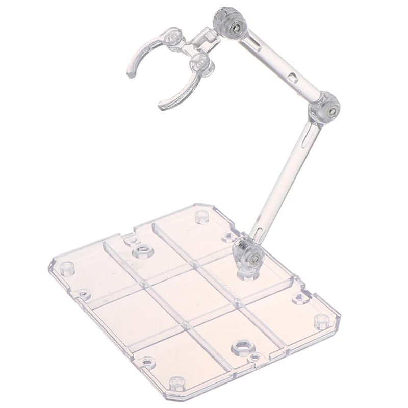 Clear Display Stand for Gundam Models - Action Base for Toy Figures