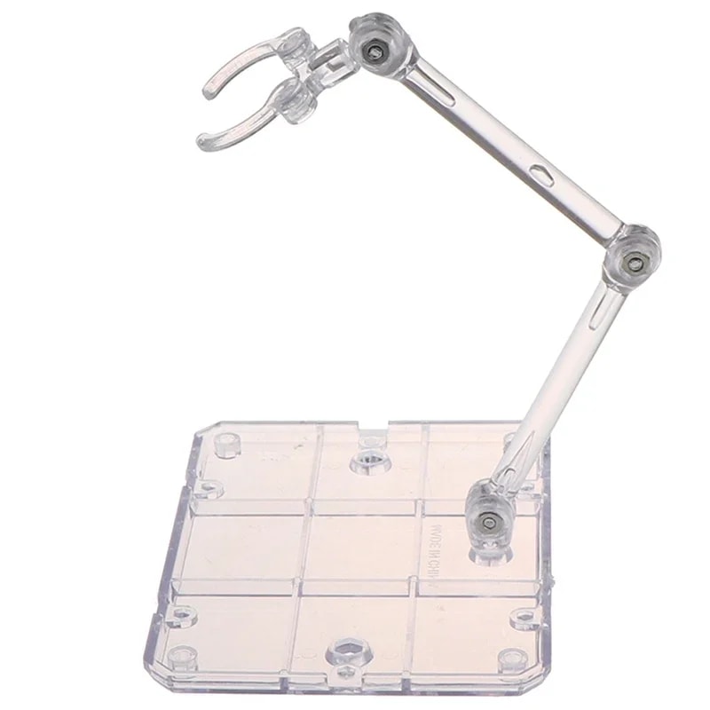 Clear Display Stand for Gundam Models - Action Base for Toy Figures