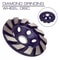 Diamond Grinding Wheel Disc for Concrete, Granite, and Ceramic Cutting Bowl Shape Grinding Cup for Power Tools
