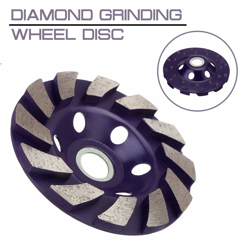 Diamond Grinding Wheel Disc for Concrete, Granite, and Ceramic Cutting Bowl Shape Grinding Cup for Power Tools