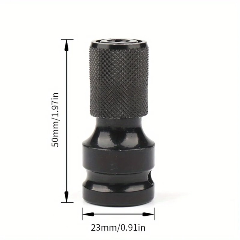 Impact Wrench to Drill Adapter | Hex Converter Socket Extension Bit Holder for Power Tools