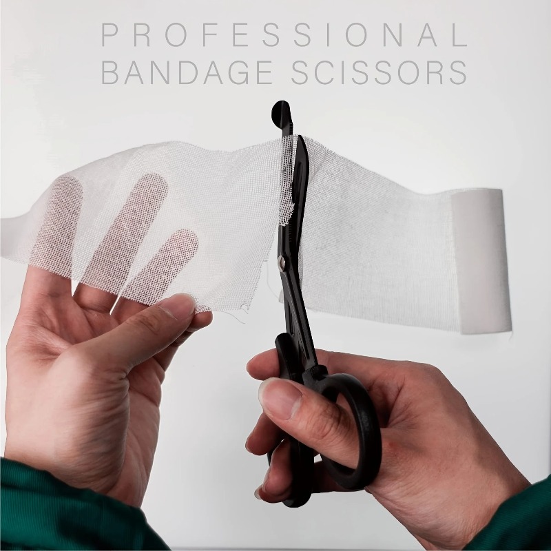 Paramedic Trauma First Aid Scissors & Bandage Care Kit for Emergency Medical & Survival