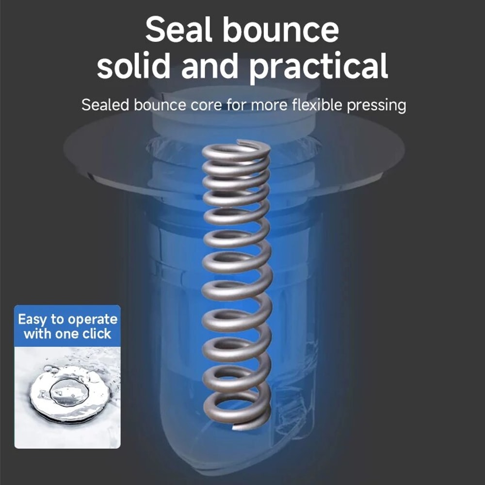 Universal Popup Drain Filter Sink Strainer Hair Stopper For Basin Bathtub Kitchen Bathroom Tool 5