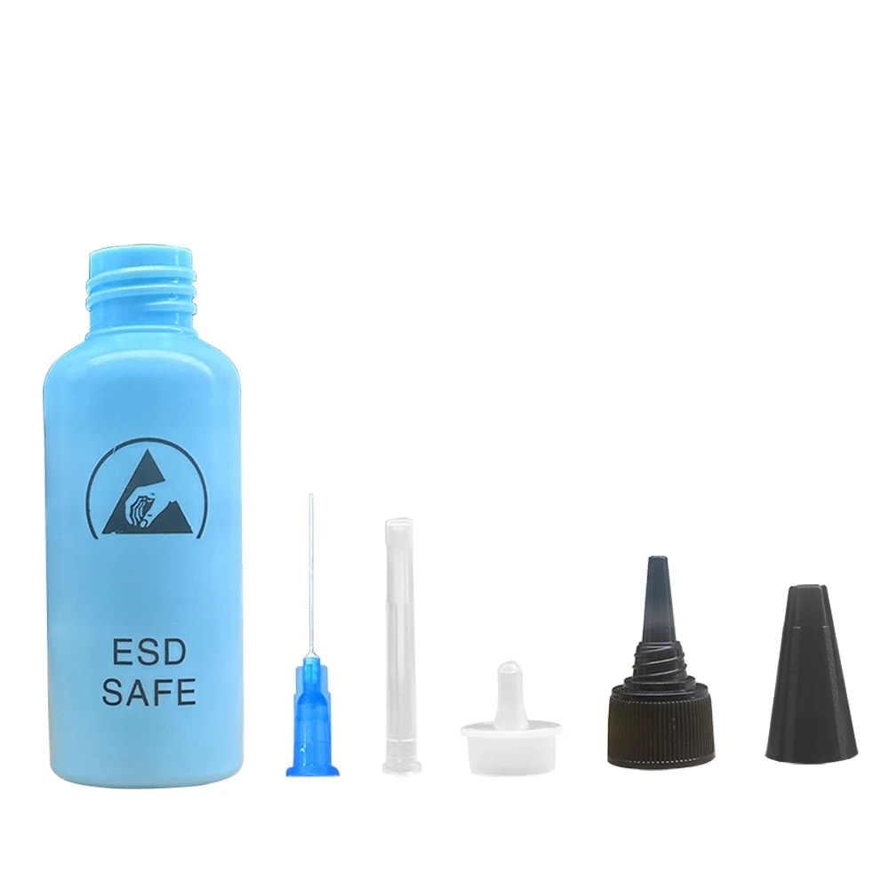 LeakProof Alcohol Dispensing Bottle With Needle For Mobile Phone Repair AntiStatic Rosin Washing P 6
