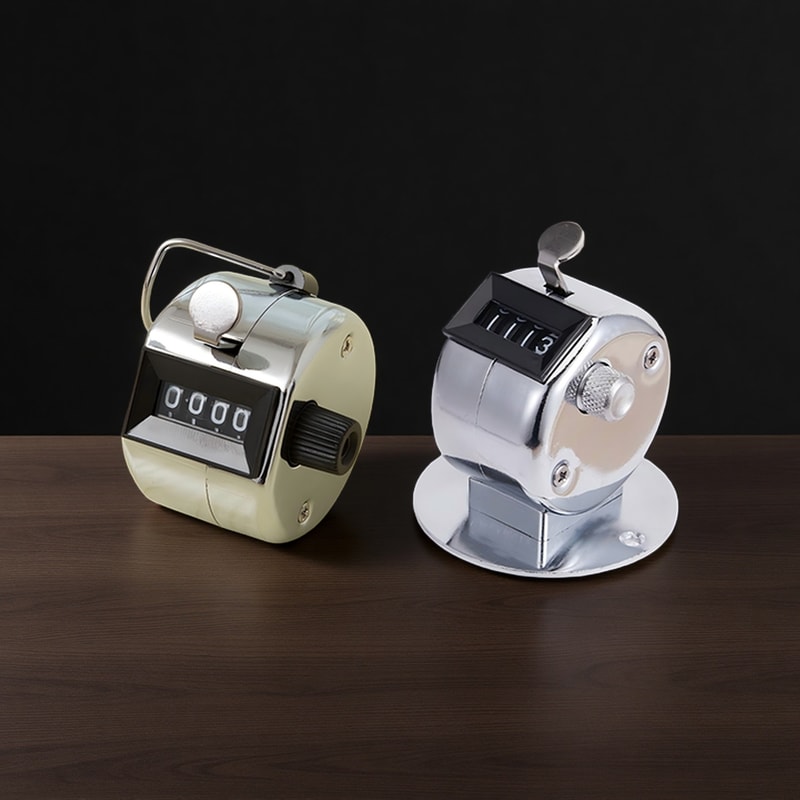 Mini Mechanical Tally Counter Digit Manual Clicker For Golf Training Counting 0