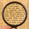 Mini Magnifying Glass With Leather Case Portable Handheld Jewelry And Newspaper Reader 0