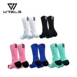 jing cycling socks for men & women - quick-drying, long tube, four seasons outdoor sports running socks