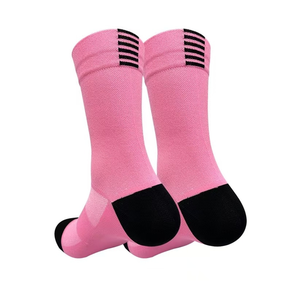 Jing Cycling Socks for Men & Women - Quick-Drying, Long Tube, Four Seasons Outdoor Sports Running Socks