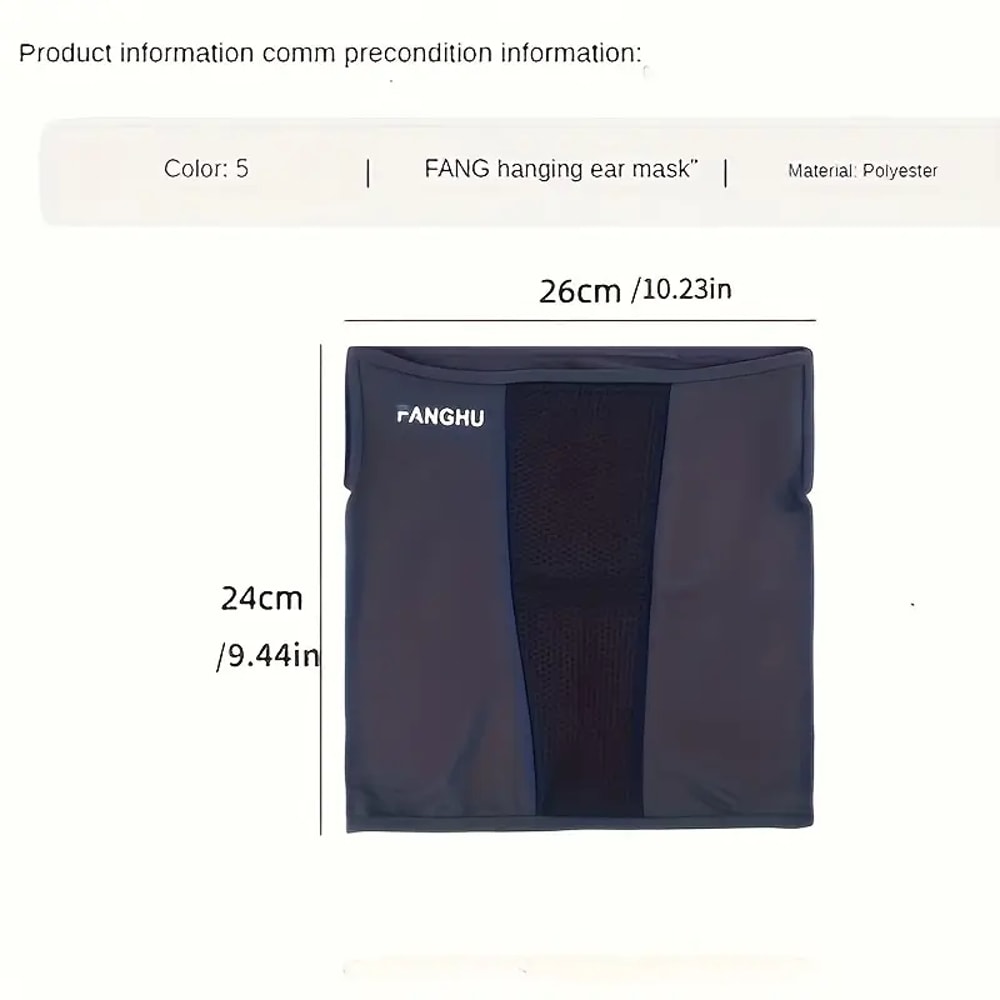 Cycling Masks Breathable Ice Silk Neck Balaclava For Hiking Outdoor And Sports Cool Windproof Face 1