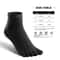 WRELS Quick-Drying Breathable CoolMax Split-Toe Sports Socks for Running, Fitness & Cycling