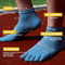 WRELS Quick-Drying Breathable CoolMax Split-Toe Sports Socks for Running, Fitness & Cycling