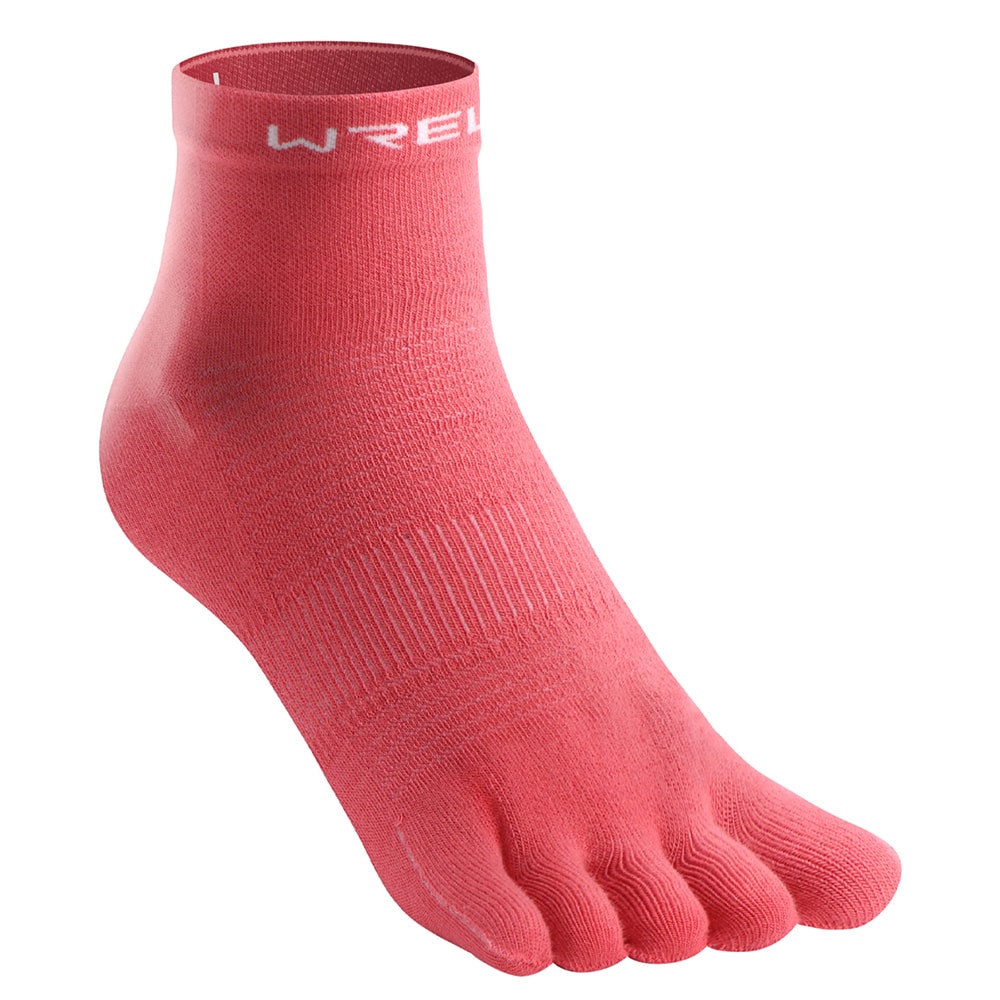 WRELS Quick-Drying Breathable CoolMax Split-Toe Sports Socks for Running, Fitness & Cycling