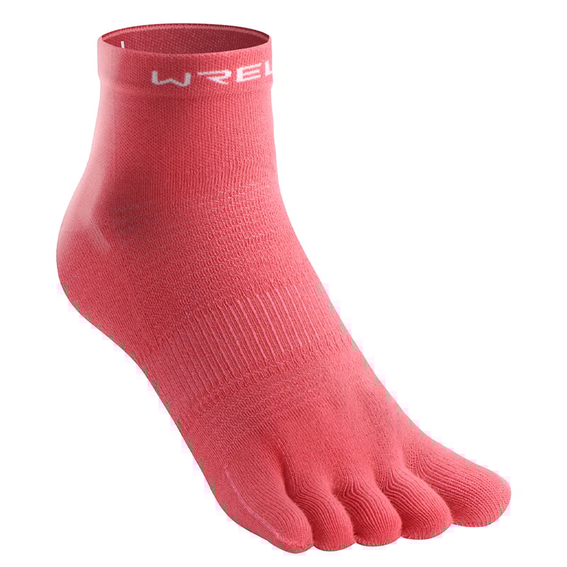 WRELS Quick-Drying Breathable CoolMax Split-Toe Sports Socks for Running, Fitness & Cycling