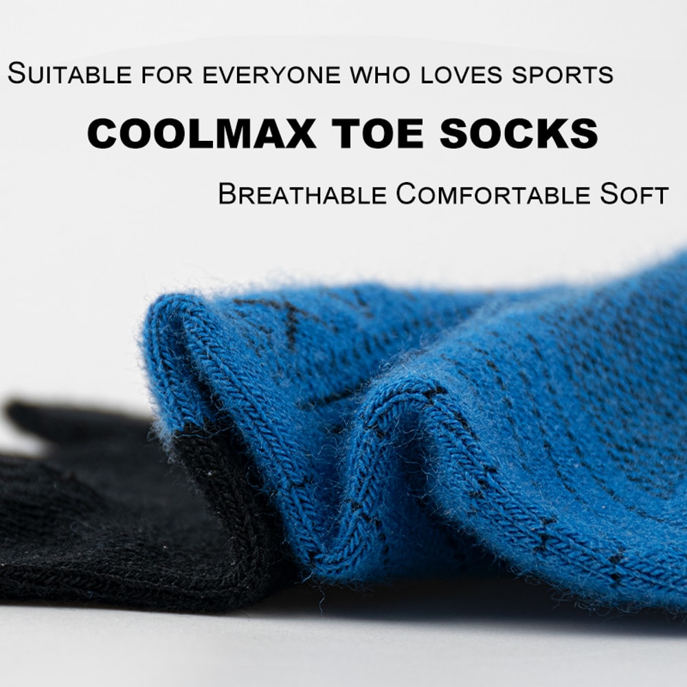 Breathable Five Finger Sports Socks for Running and Off-Road Adventures