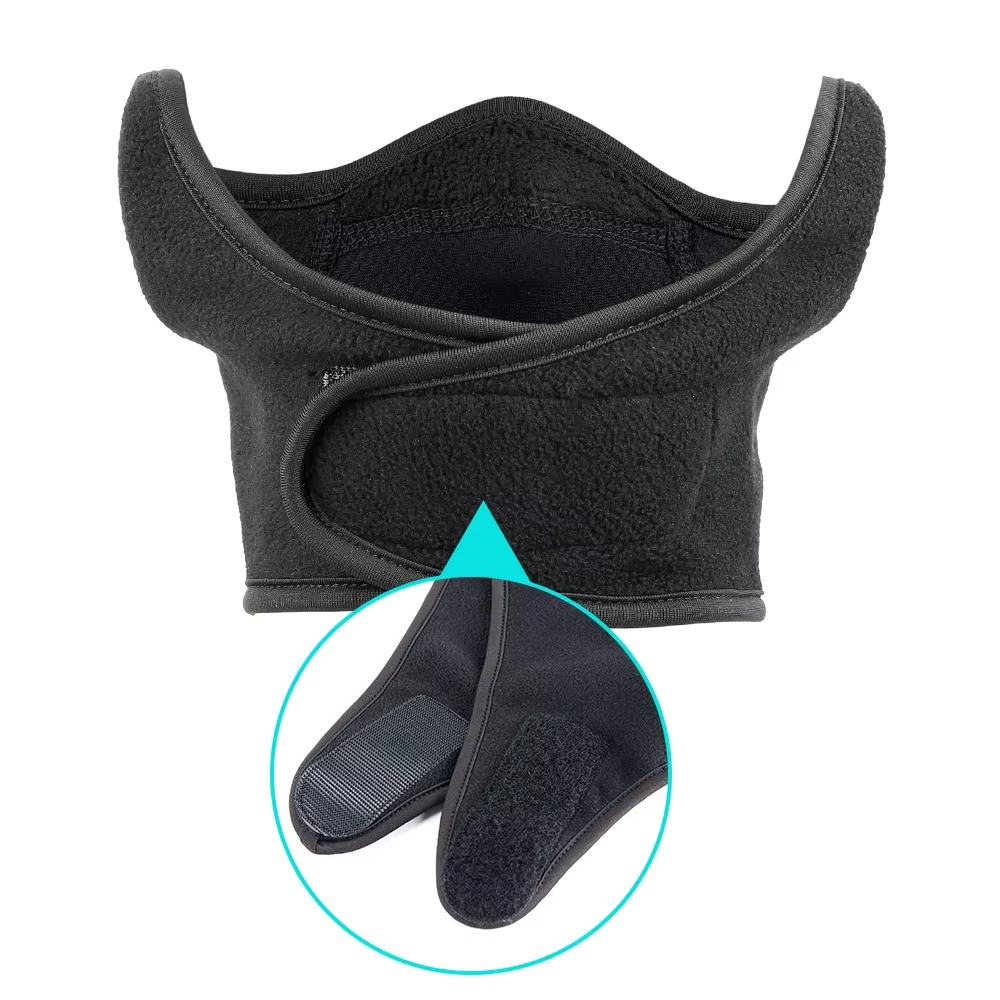 Winter Cycling Face Mask Windproof Fleece Skiing Protection For Cold Weather 2