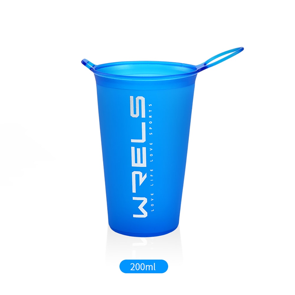 Foldable Sports Water Cup – 200ml Compact, Lightweight, and Easy to Carry for Running and Outdoor Activities