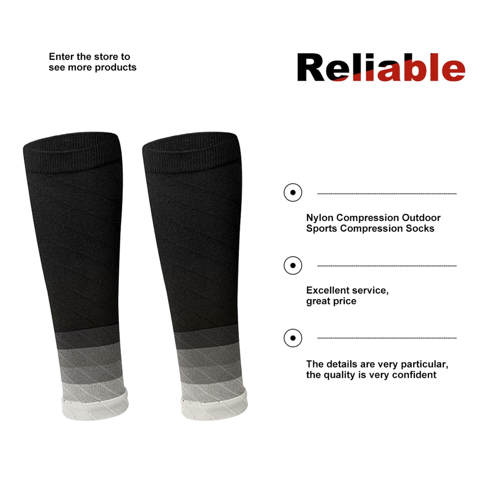 Compression Sports Socks for Men – Calf Support & Slimming Leggings for Running, Night Use, and Outdoor Activities