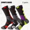 Pairs of Athletic Compression Socks – Breathable Running, Basketball, Cycling Socks for Sweat Absorption and Support