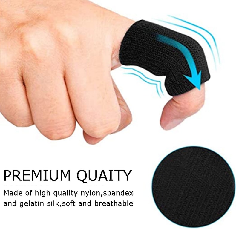Finger Brace Splint Sleeve Comfortable Thumb Support Protectors For Golfers 3