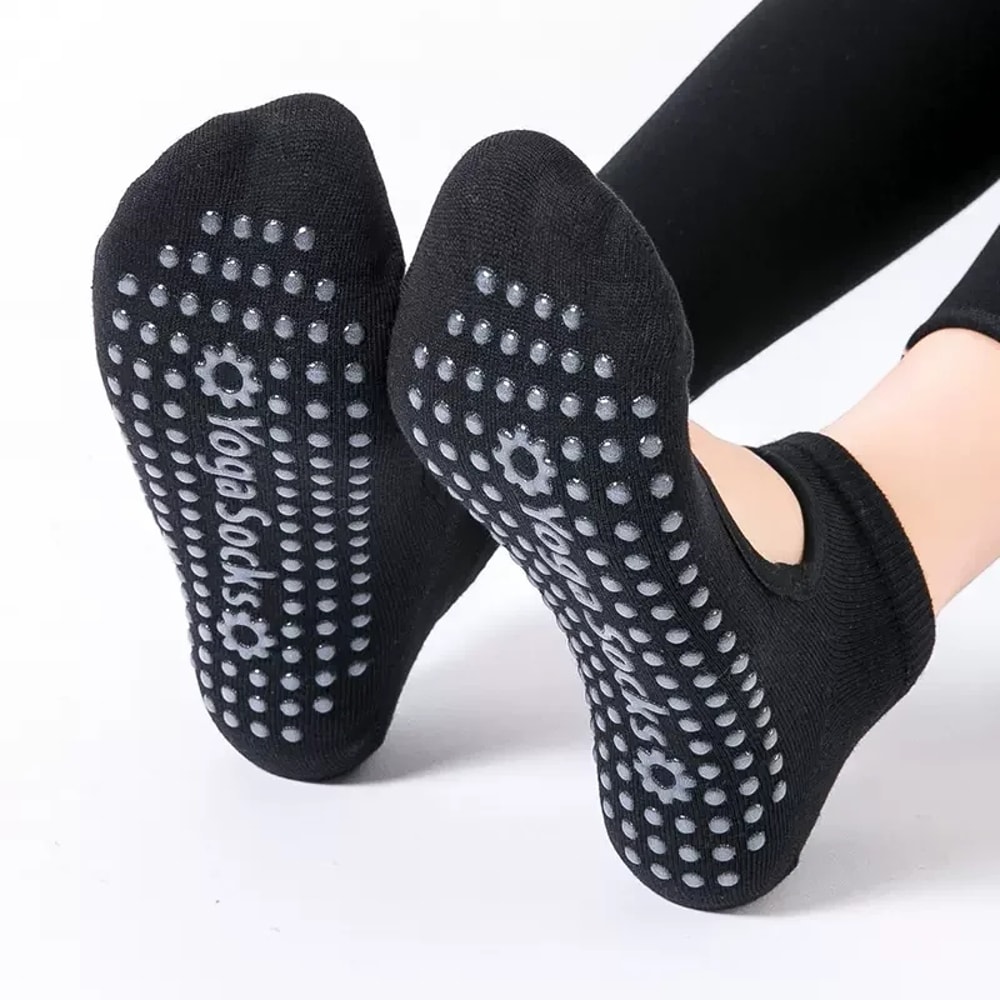 High-Quality Anti-Slip Yoga Socks for Women, Breathable Pilates & Ballet Socks for Fitness, Gym, and Dance