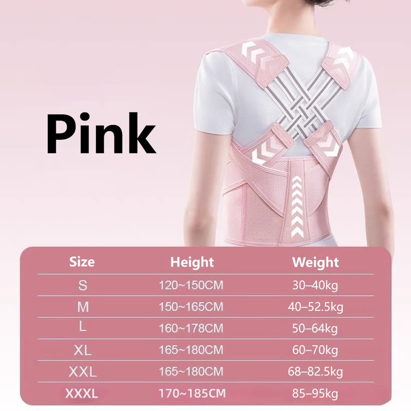 Adjustable Posture Corrector Back Support Belt Improve Spine Alignment Abdominal Waist Correction 5