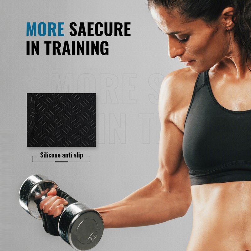 Breathable Gym Gloves for Women – Anti-Slip, Half Finger Gloves for Weightlifting, Cycling, Yoga & Fitness