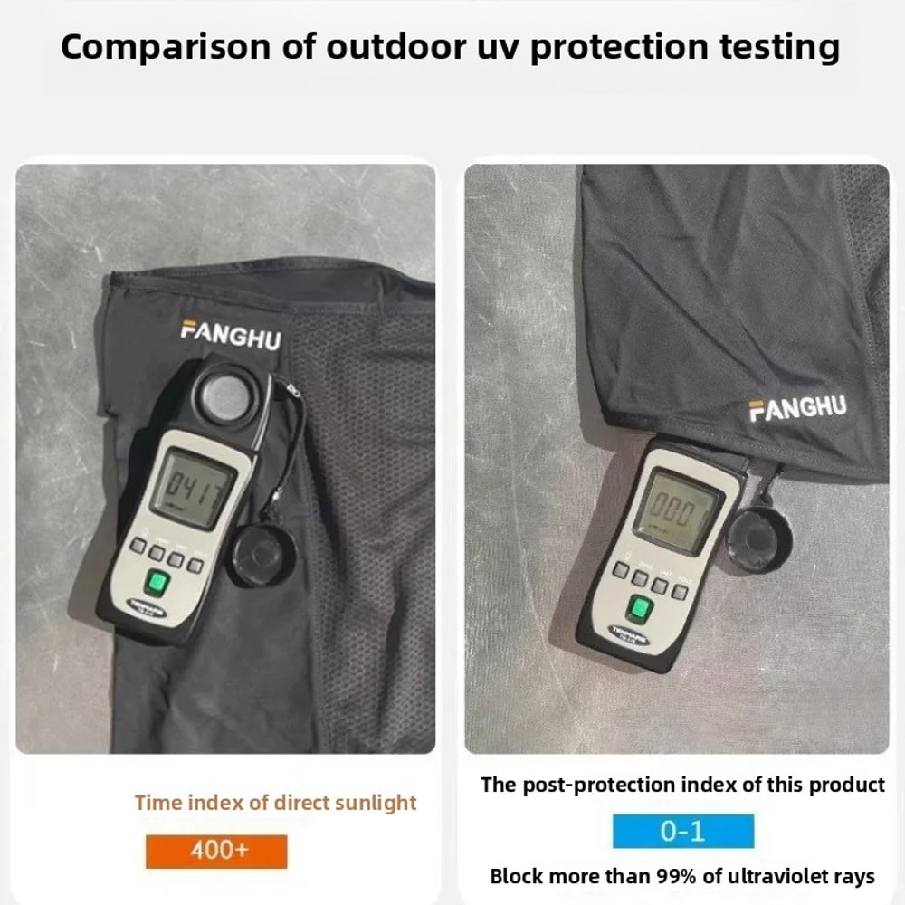 AntiUV Ice Silk Sunscreen Mask With Eyeglass Hole For Sports Outdoor Protection 1