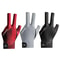 Open Finger Billiard Gloves – Breathable Polyester Snooker Pool Glove for Amateur Training – Adjustable, Smooth, Soft