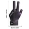 Open Finger Billiard Gloves – Breathable Polyester Snooker Pool Glove for Amateur Training – Adjustable, Smooth, Soft