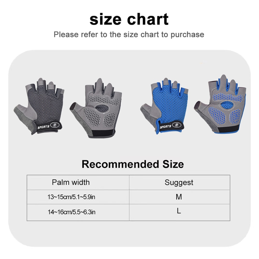 Outdoor Sports Half Finger Gloves for Kids – Antislip, Breathable, Perfect for Spring & Summer Cycling