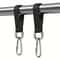 Durable Hammock Hanging Belt With Steel Alloy Hooks For Camping Hiking 0