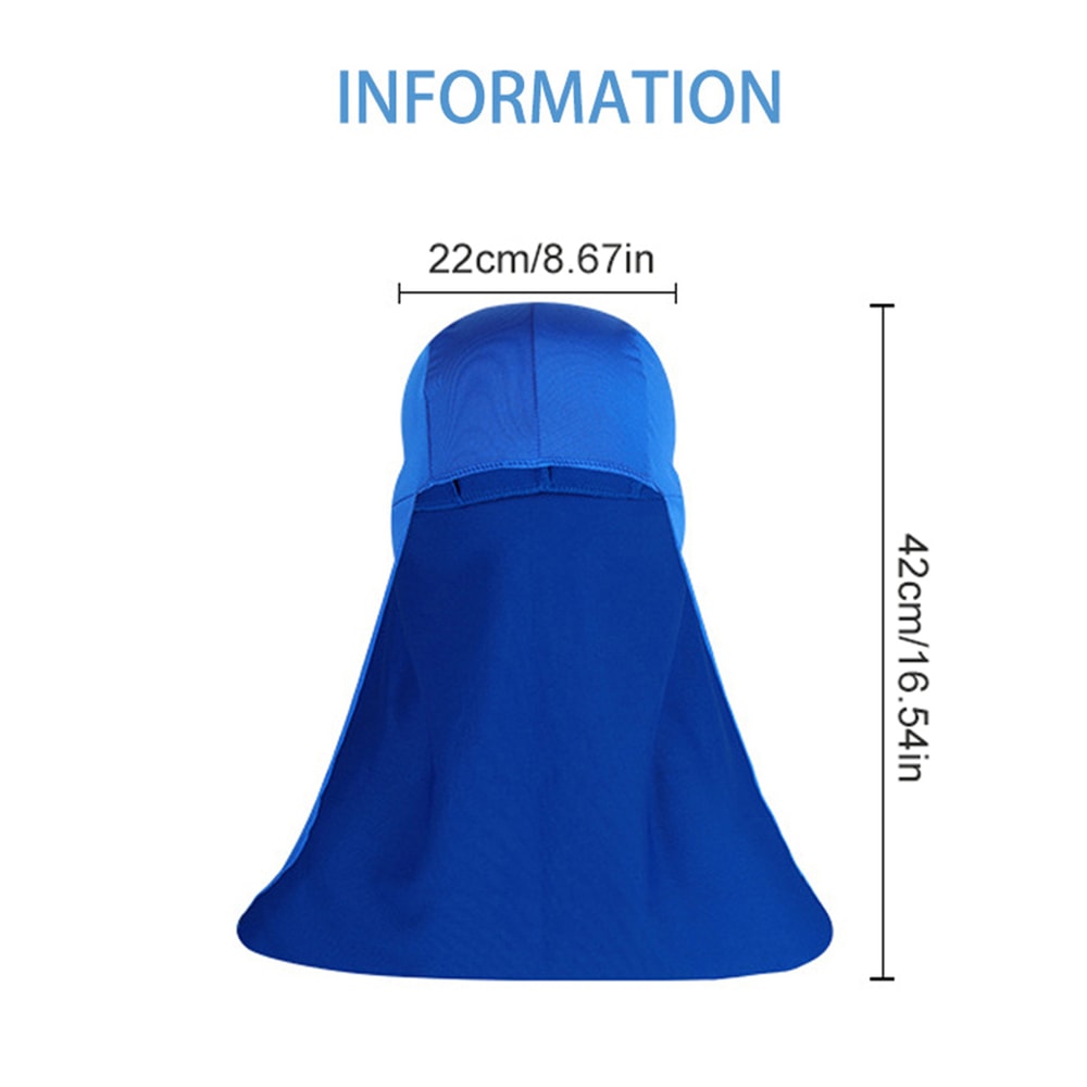Cooling Cap Elastic Sun Shade Hat With UV Protection And Neck Shield For Outdoor Activities 1
