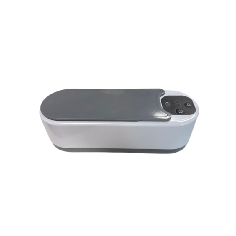 Portable Ultrasonic Eyeglass & Jewelry Cleaner - Full Automatic Cleaning Machine for Contact Lenses, Mouthpieces, & More