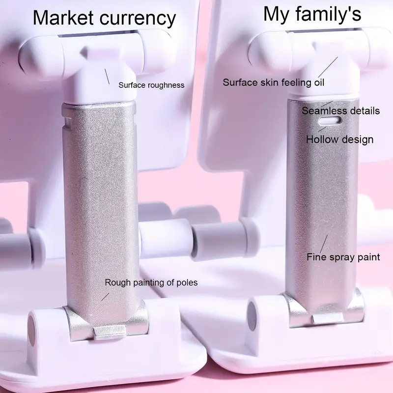 Adjustable Desk Mobile Phone Stand for iPhone, iPad, Xiaomi, and More - Universal Tablet Holder