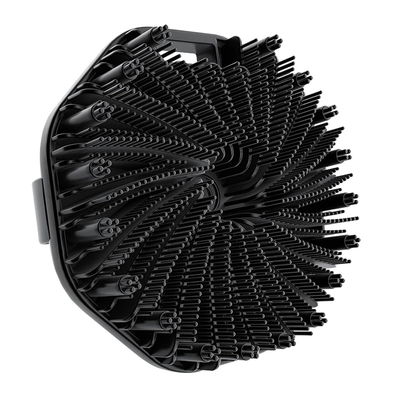 Exfoliating Silicone Body Scrubber Shower Brush With NonSlip Hand Strap For Smooth Skin 8