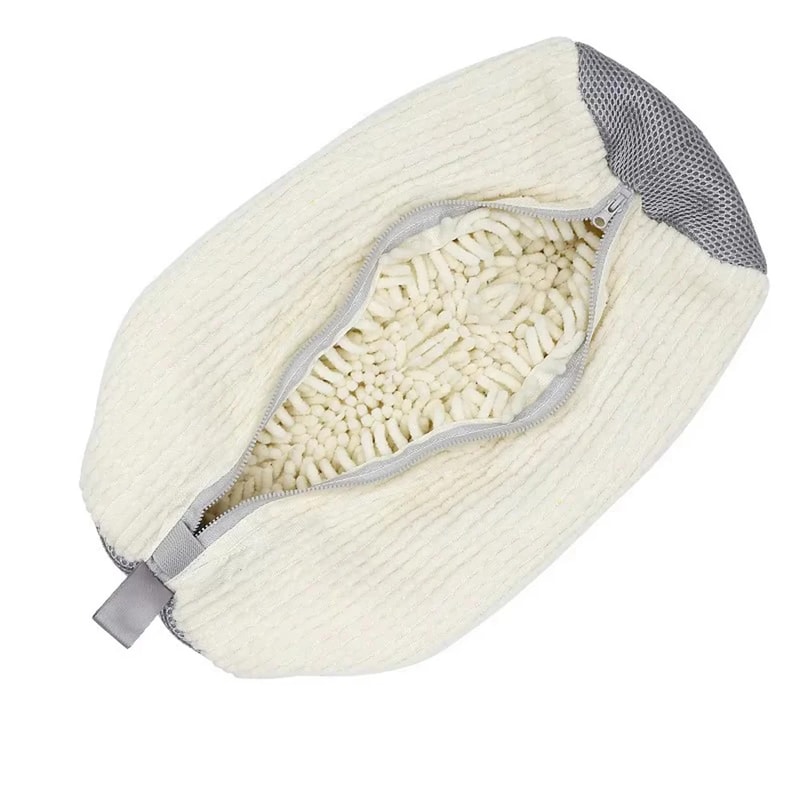 Shoe Cleaning Bag Reusable Durable Laundry Bag With Zipper For MachineWashable 3