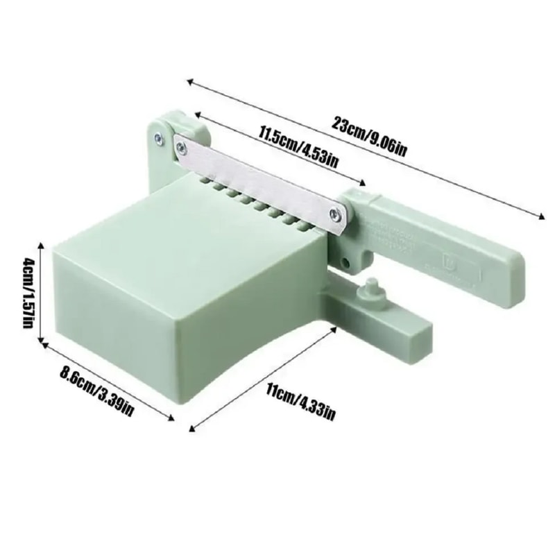 Stainless Steel Rice Cake Slicing Knife – Quick & Easy Cutter for Home Use