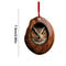 Christmas Acrylic Animal Ornaments - Cute Tree Pendants for Festive Decor