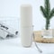 Portable Toothbrush Storage Case with Vertical Stripe Mouthwash Cup