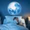 LED Moon Lamp - Blue Planet Night Light