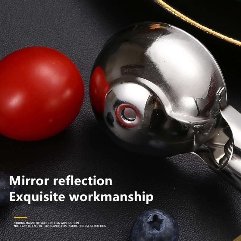 Premium Stainless Steel Ice Cream Scoop With Trigger Perfect For Gelato Frozen Yogurt 3