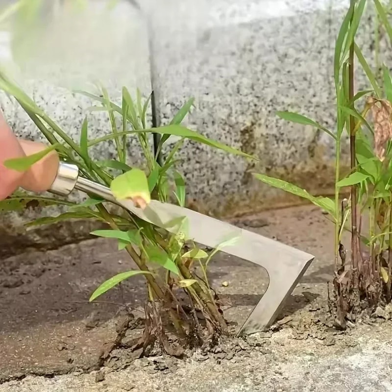 Upgraded Carbon Steel Weed Remover Tool For Lawns And Patios Ergonomic Manual Weed Puller For Crac 3