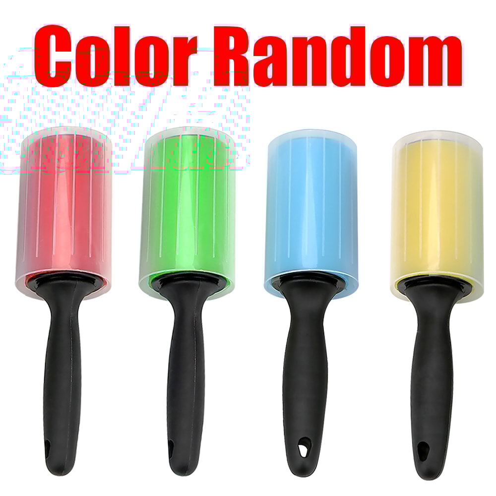 Reusable Sticky Roller For Cleaning Clothes Silicone Dust Lint Remover For Cat And Dog Hair 5