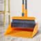 Foldable Broom Set With Dustpan And Brush Head For Household Cleaning 4