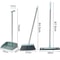 Foldable Broom Set With Dustpan And Brush Head For Household Cleaning 5